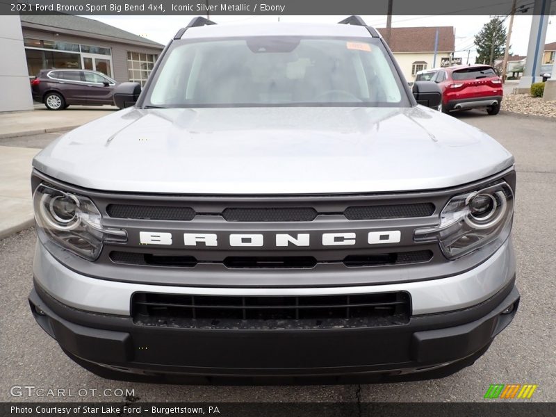 Iconic Silver Metallic / Ebony 2021 Ford Bronco Sport Big Bend 4x4