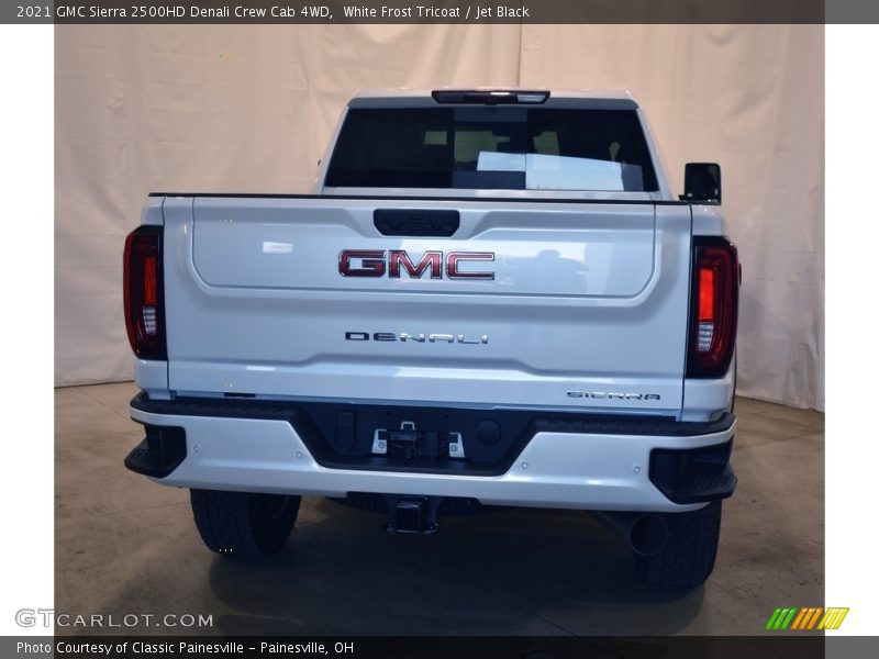 White Frost Tricoat / Jet Black 2021 GMC Sierra 2500HD Denali Crew Cab 4WD