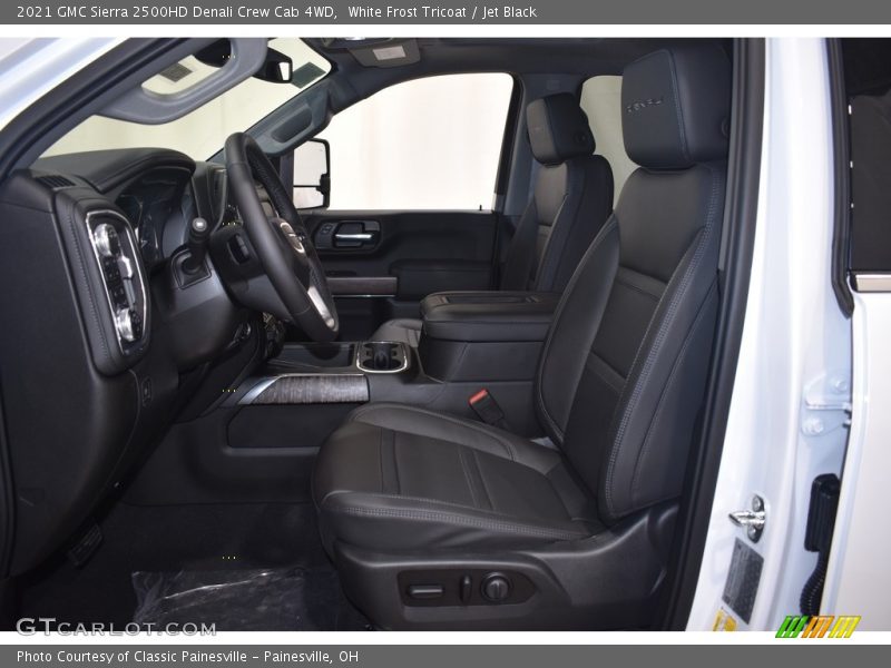 White Frost Tricoat / Jet Black 2021 GMC Sierra 2500HD Denali Crew Cab 4WD