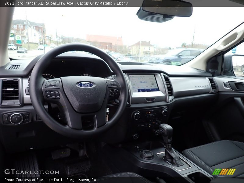 Cactus Gray Metallic / Ebony 2021 Ford Ranger XLT SuperCrew 4x4