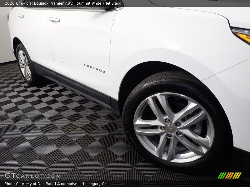 Summit White / Jet Black 2020 Chevrolet Equinox Premier AWD