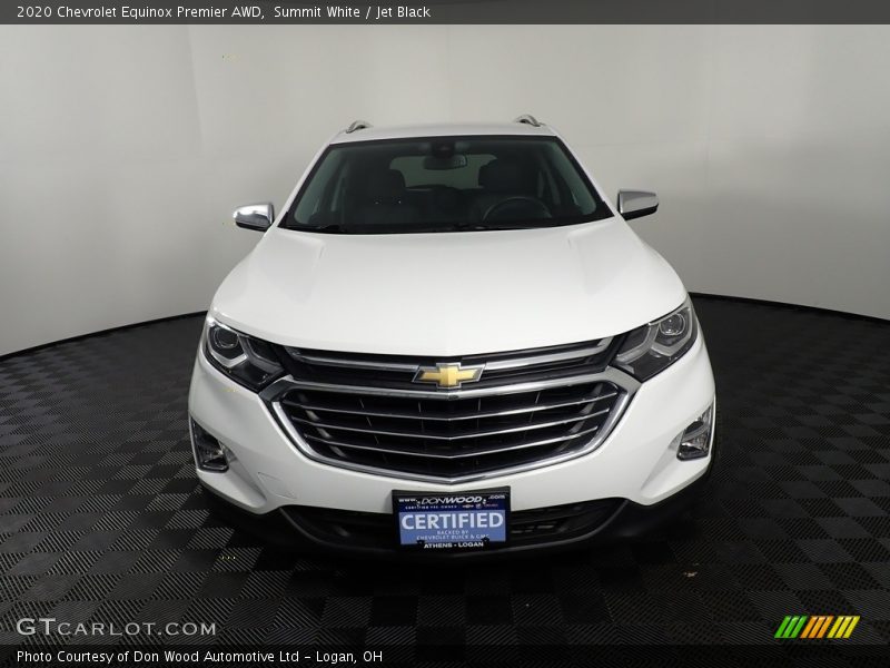 Summit White / Jet Black 2020 Chevrolet Equinox Premier AWD