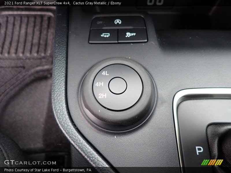 Cactus Gray Metallic / Ebony 2021 Ford Ranger XLT SuperCrew 4x4
