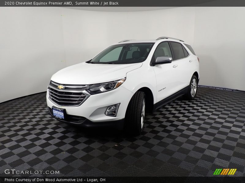 Summit White / Jet Black 2020 Chevrolet Equinox Premier AWD