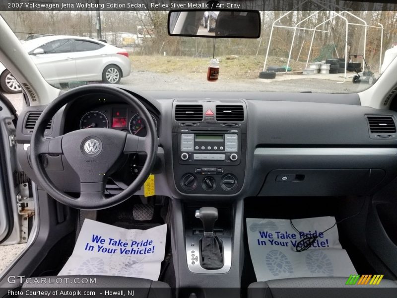 Reflex Silver Metallic / Art Gray 2007 Volkswagen Jetta Wolfsburg Edition Sedan