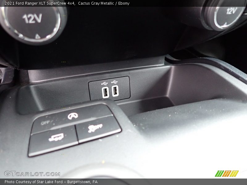 Cactus Gray Metallic / Ebony 2021 Ford Ranger XLT SuperCrew 4x4