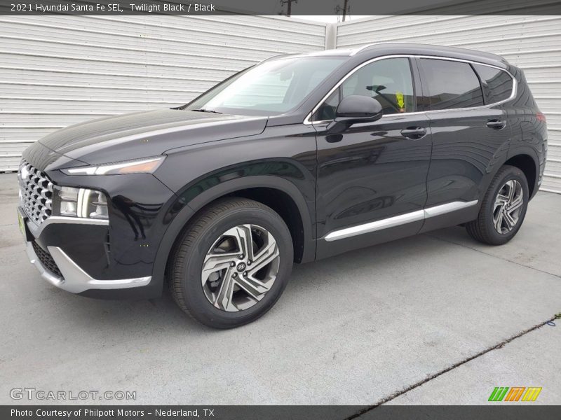 Twilight Black / Black 2021 Hyundai Santa Fe SEL