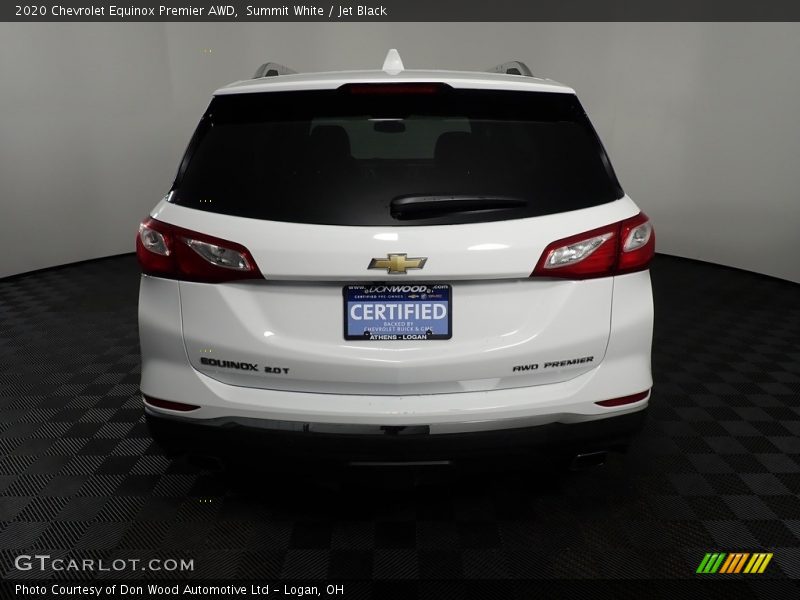 Summit White / Jet Black 2020 Chevrolet Equinox Premier AWD