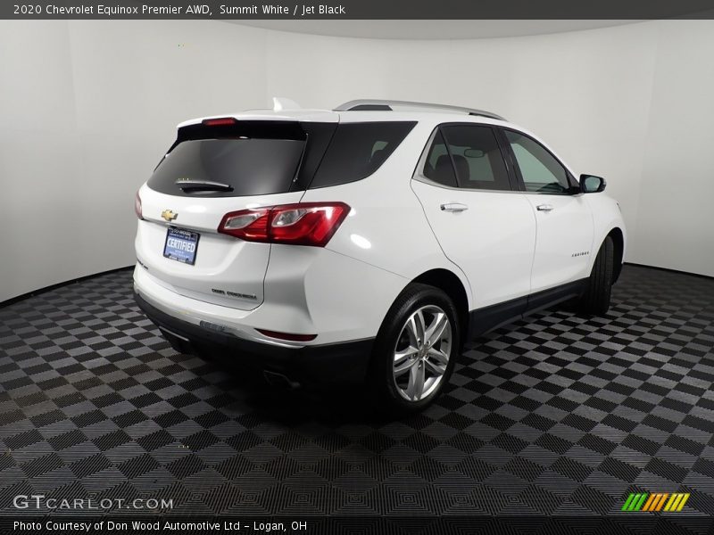 Summit White / Jet Black 2020 Chevrolet Equinox Premier AWD
