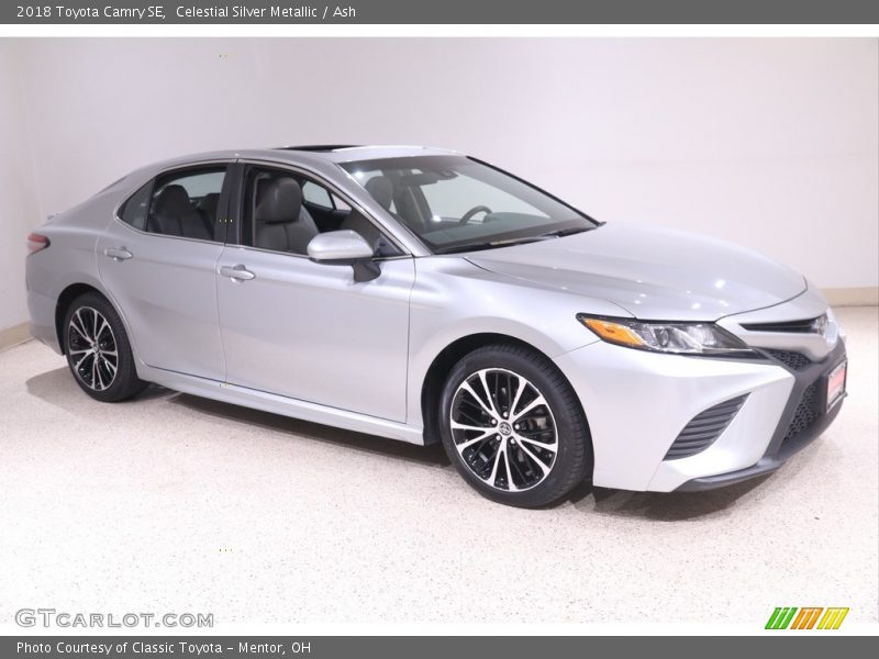 Celestial Silver Metallic / Ash 2018 Toyota Camry SE