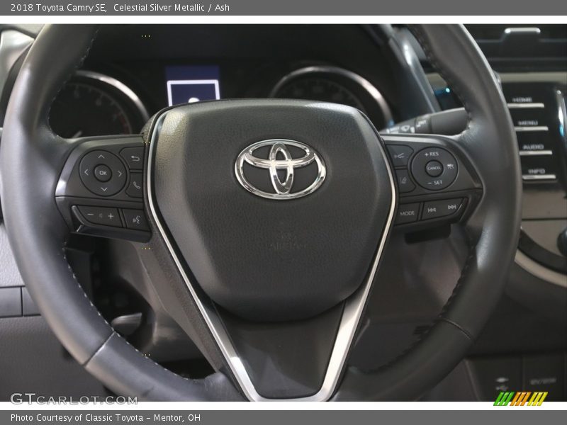 Celestial Silver Metallic / Ash 2018 Toyota Camry SE