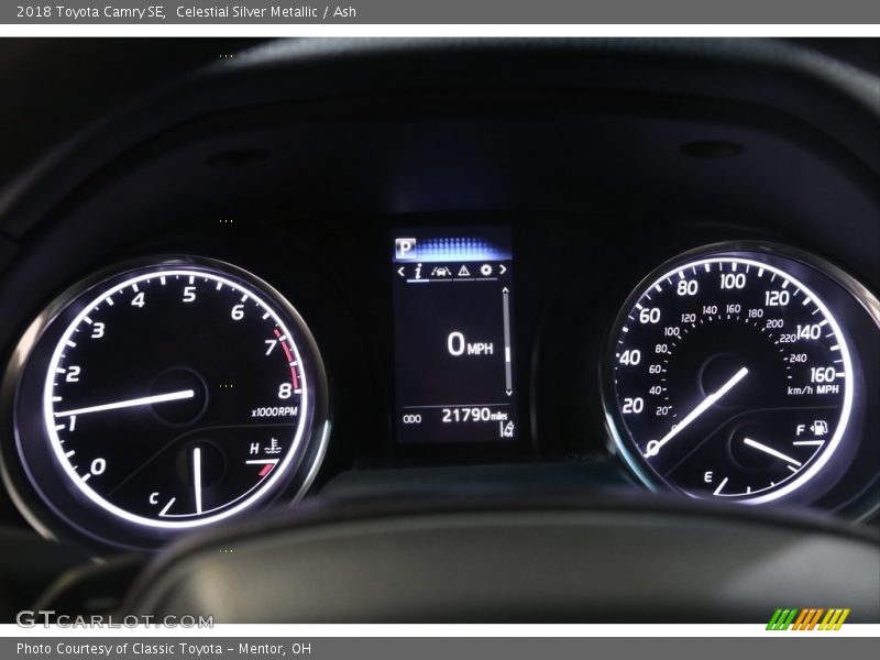 Celestial Silver Metallic / Ash 2018 Toyota Camry SE