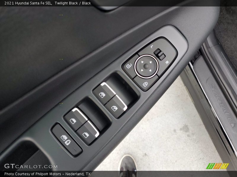 Twilight Black / Black 2021 Hyundai Santa Fe SEL