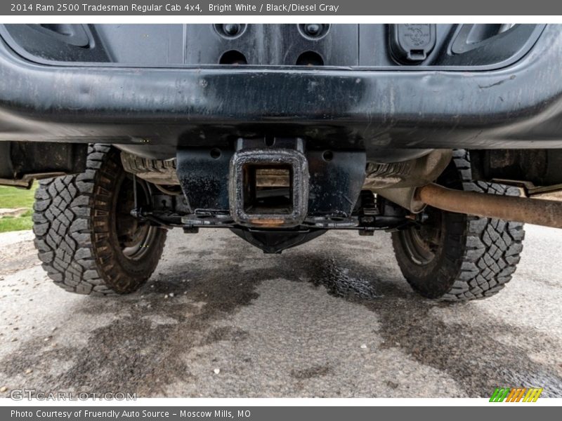 Bright White / Black/Diesel Gray 2014 Ram 2500 Tradesman Regular Cab 4x4