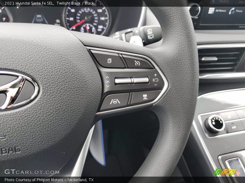 Twilight Black / Black 2021 Hyundai Santa Fe SEL