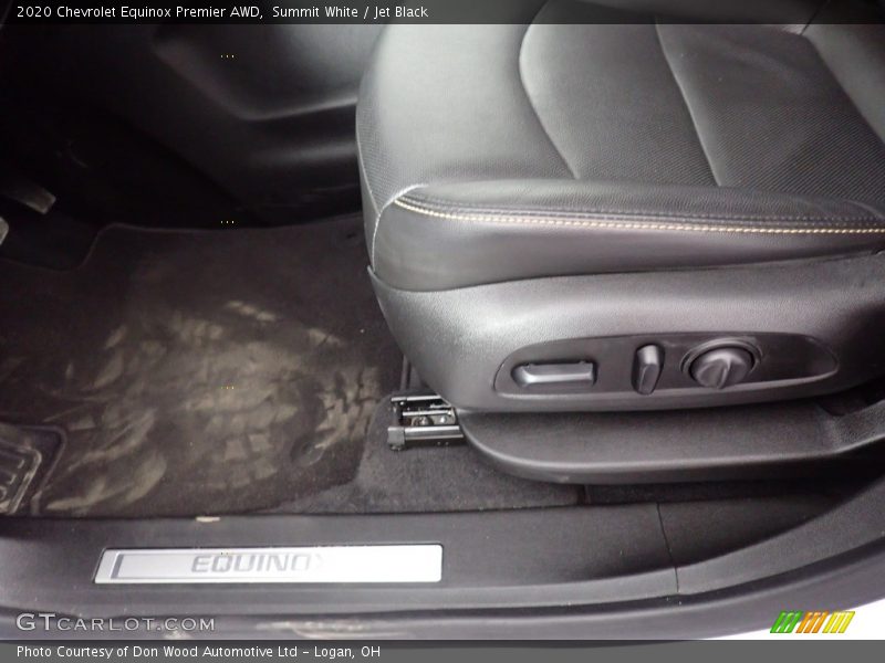 Summit White / Jet Black 2020 Chevrolet Equinox Premier AWD