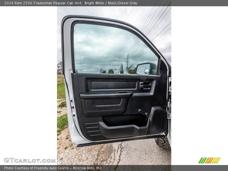 Bright White / Black/Diesel Gray 2014 Ram 2500 Tradesman Regular Cab 4x4