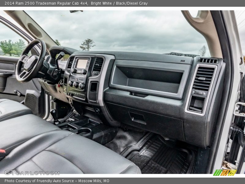 Bright White / Black/Diesel Gray 2014 Ram 2500 Tradesman Regular Cab 4x4