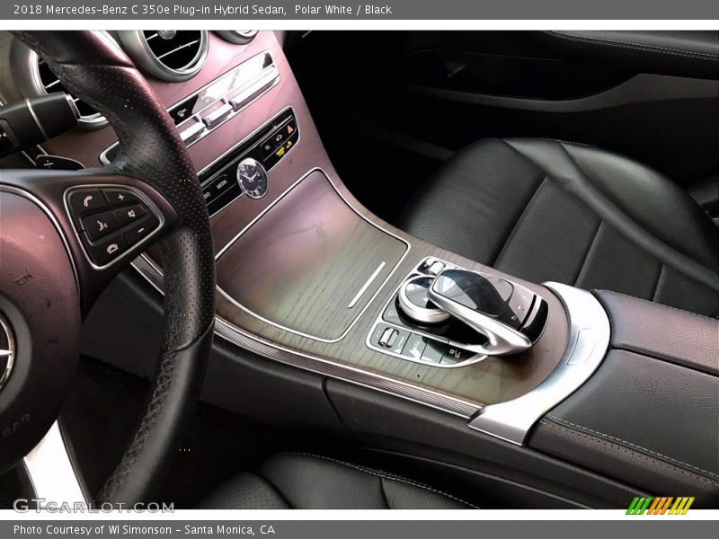 Polar White / Black 2018 Mercedes-Benz C 350e Plug-in Hybrid Sedan