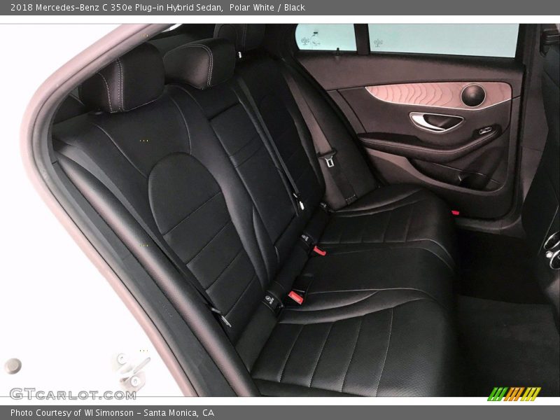 Polar White / Black 2018 Mercedes-Benz C 350e Plug-in Hybrid Sedan