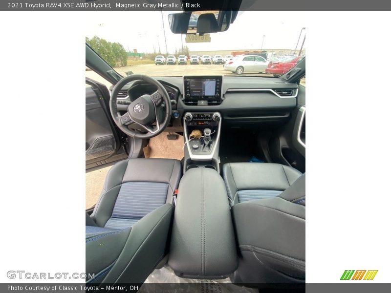 Magnetic Gray Metallic / Black 2021 Toyota RAV4 XSE AWD Hybrid