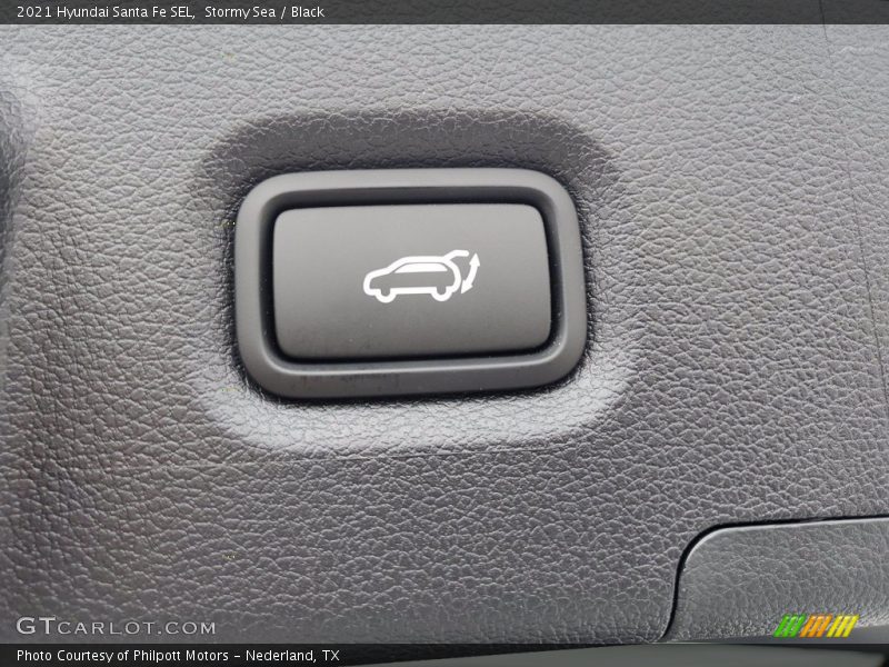 Stormy Sea / Black 2021 Hyundai Santa Fe SEL