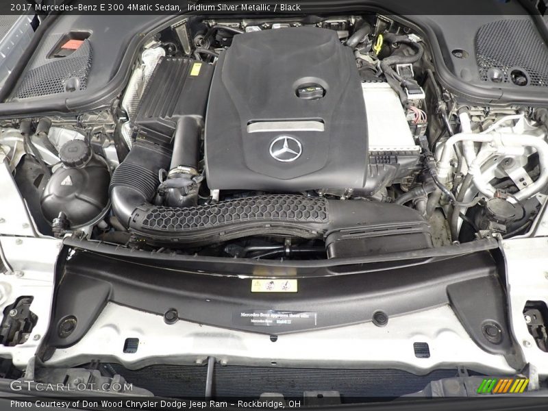  2017 E 300 4Matic Sedan Engine - 2.0 Liter Turbocharged DOHC 16-Valve 4 Cylinder