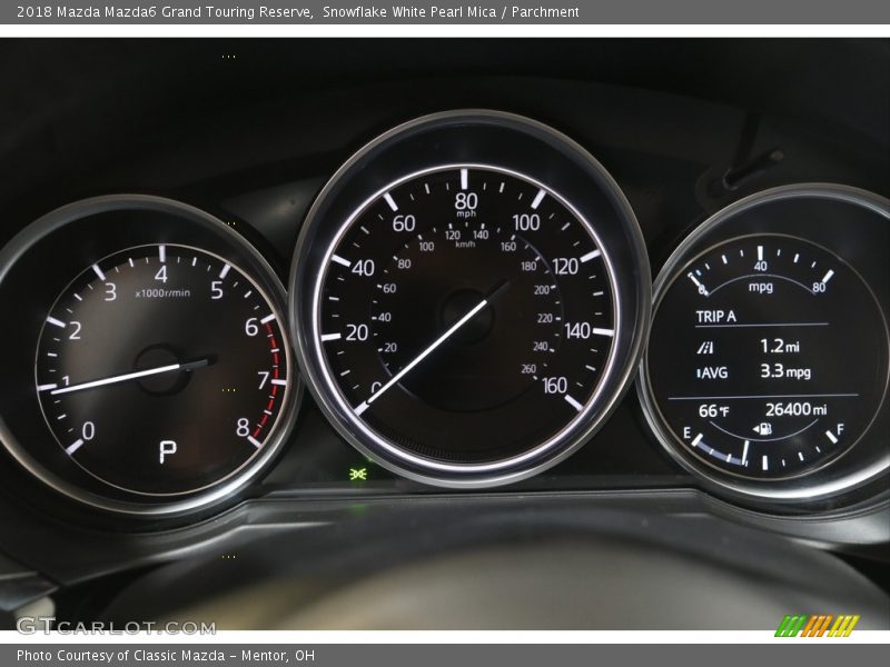 Snowflake White Pearl Mica / Parchment 2018 Mazda Mazda6 Grand Touring Reserve