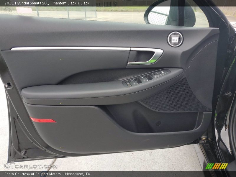 Phantom Black / Black 2021 Hyundai Sonata SEL