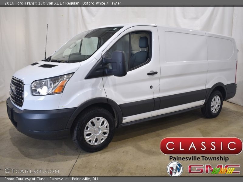 Oxford White / Pewter 2016 Ford Transit 150 Van XL LR Regular