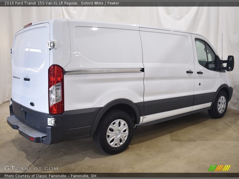 Oxford White / Pewter 2016 Ford Transit 150 Van XL LR Regular