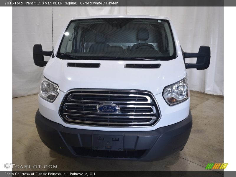 Oxford White / Pewter 2016 Ford Transit 150 Van XL LR Regular