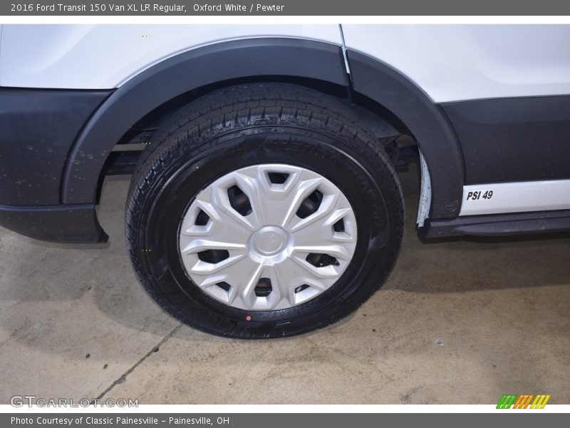 Oxford White / Pewter 2016 Ford Transit 150 Van XL LR Regular