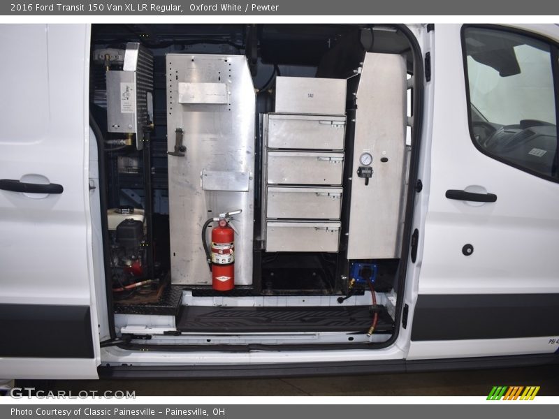 Oxford White / Pewter 2016 Ford Transit 150 Van XL LR Regular