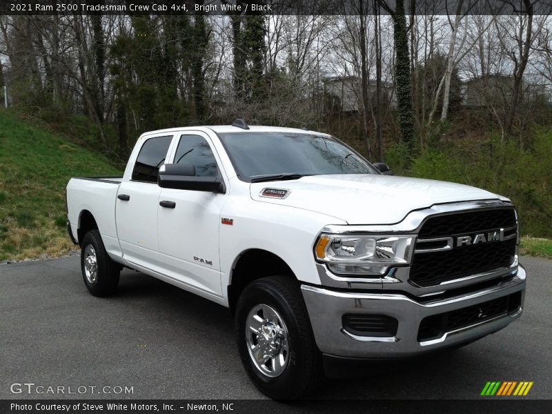 Bright White / Black 2021 Ram 2500 Tradesman Crew Cab 4x4