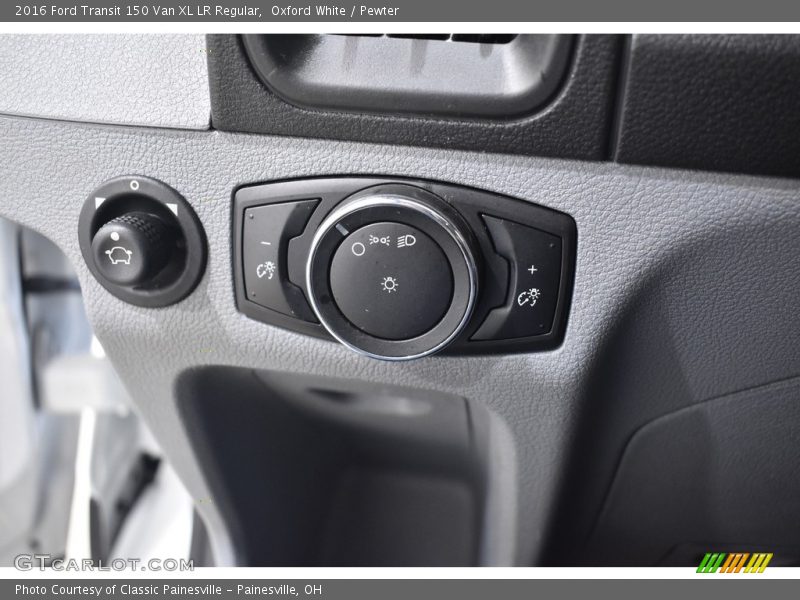 Controls of 2016 Transit 150 Van XL LR Regular
