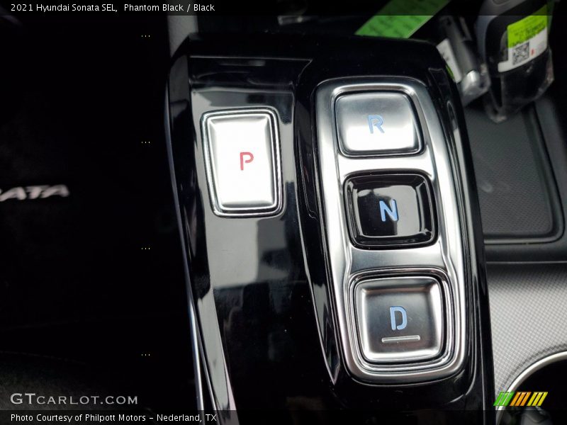 Phantom Black / Black 2021 Hyundai Sonata SEL