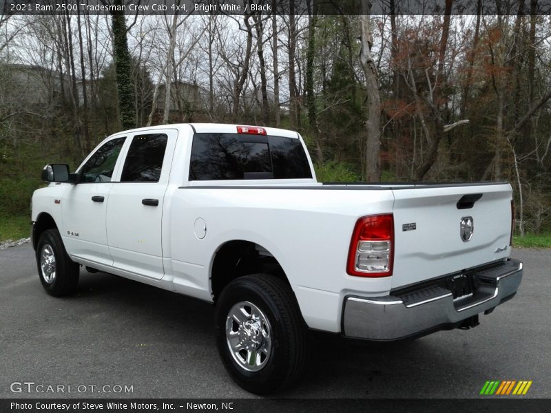 Bright White / Black 2021 Ram 2500 Tradesman Crew Cab 4x4