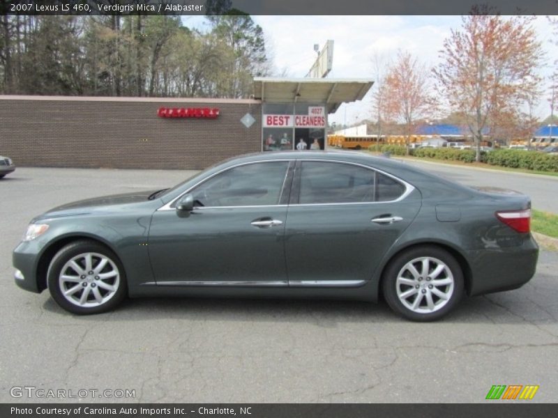 Verdigris Mica / Alabaster 2007 Lexus LS 460