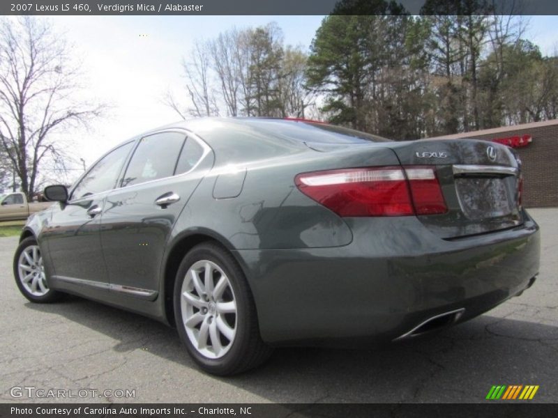 Verdigris Mica / Alabaster 2007 Lexus LS 460