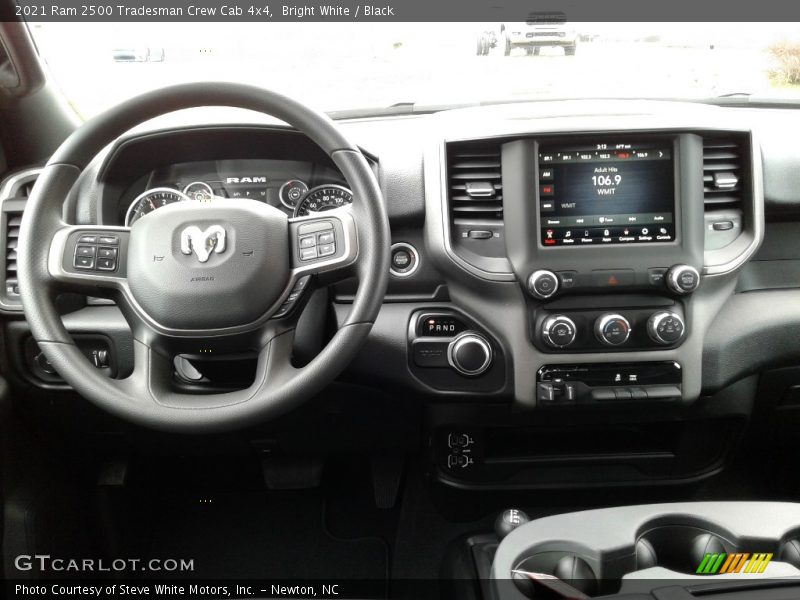 Bright White / Black 2021 Ram 2500 Tradesman Crew Cab 4x4