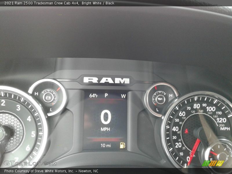 Bright White / Black 2021 Ram 2500 Tradesman Crew Cab 4x4