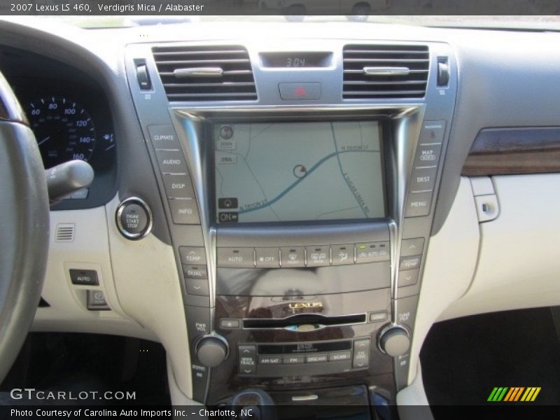 Verdigris Mica / Alabaster 2007 Lexus LS 460