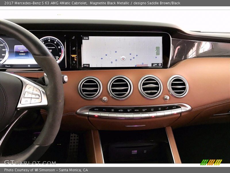 Navigation of 2017 S 63 AMG 4Matic Cabriolet