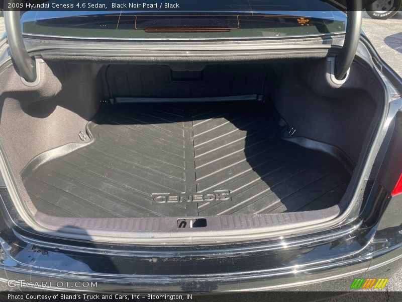 Black Noir Pearl / Black 2009 Hyundai Genesis 4.6 Sedan