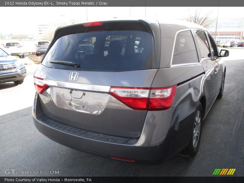 Smoky Topaz Metallic / Gray 2012 Honda Odyssey EX-L