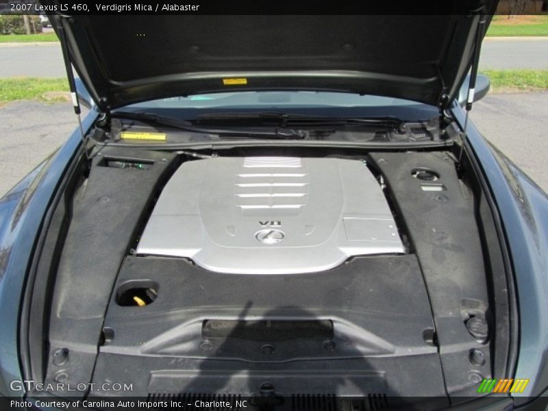 Verdigris Mica / Alabaster 2007 Lexus LS 460