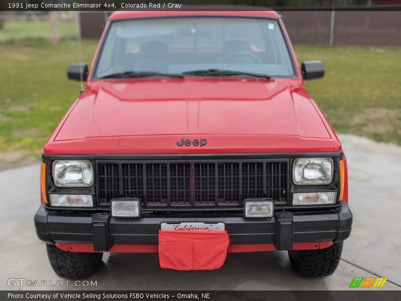  1991 Comanche Eliminator 4x4 Colorado Red