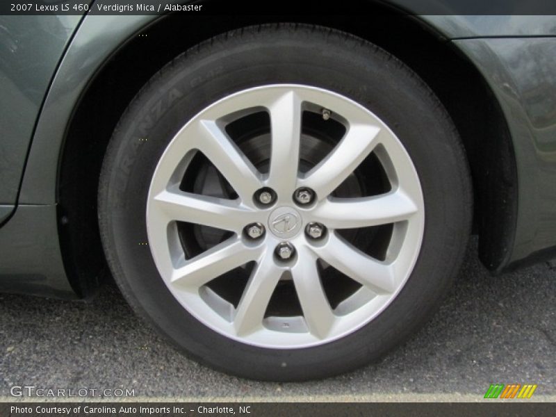Verdigris Mica / Alabaster 2007 Lexus LS 460