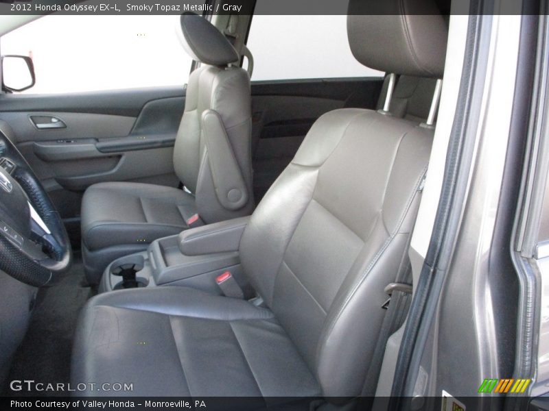 Smoky Topaz Metallic / Gray 2012 Honda Odyssey EX-L